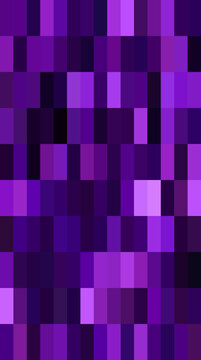 Monochromatic purple pixel grid with varying shades and deep tones