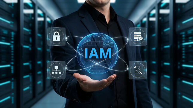 IAM Identity and Access Management Cybersecurity Authentication Digital Security Platform