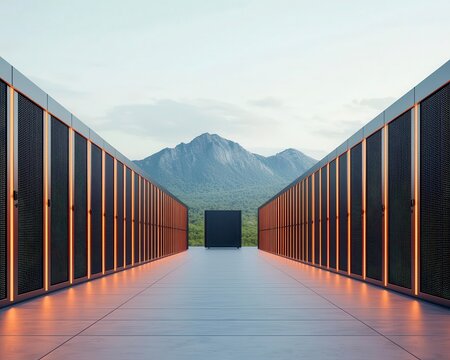 Quantum supercomputer plugged into modern solarpowered hub