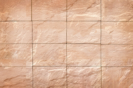Sandstone tiles Texture Stone wall background
