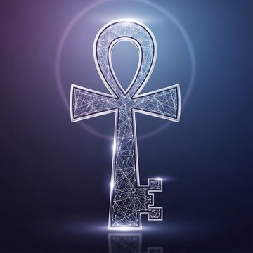 Luminous Ankh: Celestial Geometric Key