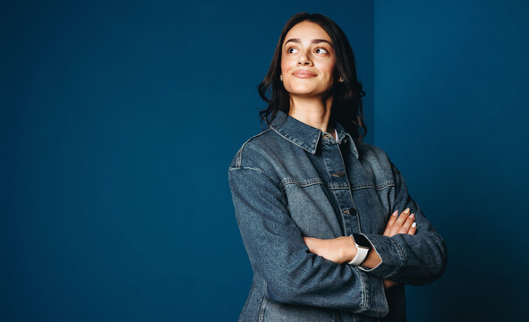 Young woman aspires to great things