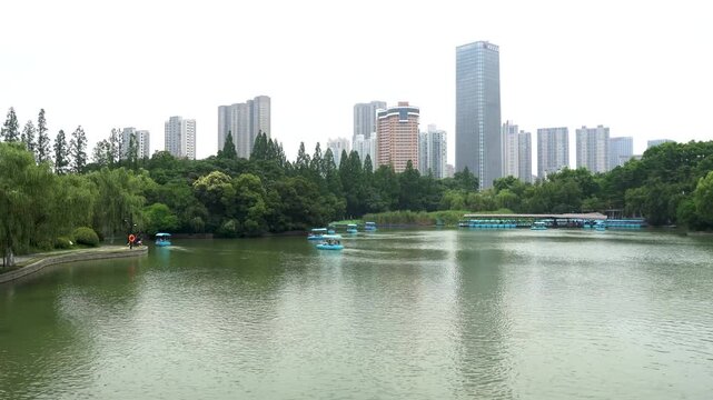 Xiaoyao Lake, Xiaoyao Jin Park, Hefei City, Anhui Province, China
