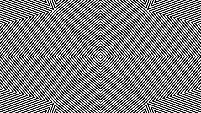 Geometric patterns in motion with subtle light shifts for abstract backgrounds and design elements