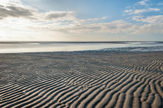 Germany,Schleswig-Holstein, North Sea, Beach of Sankt Peter-Ording
