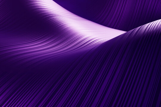 Abstract wavy purple digital background with textured lines