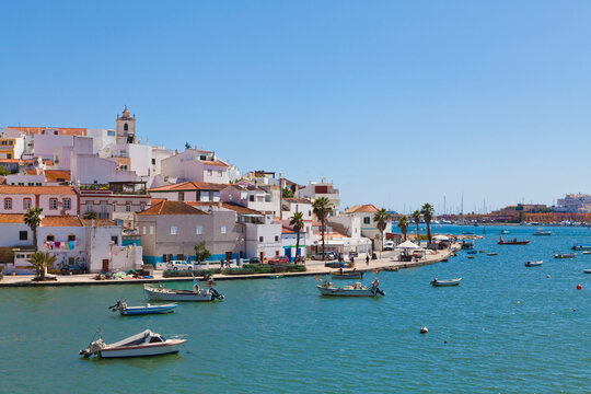 Portugal, Fishing boats near Portimao