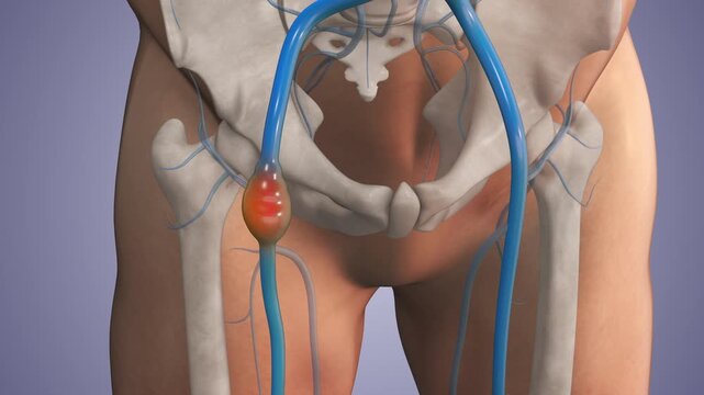 Aneurysmal Expansion of the Femoral Vein