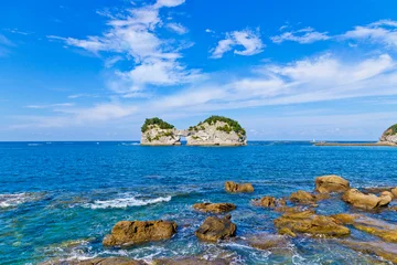 Fototapete Küste Engetsu Island is a small island off the coast of Shirahama, Wakayama Prefecture, Japan.  © Tanya