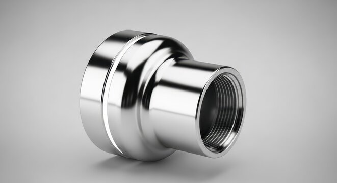 Metal Pipe Fitting Connector for Plumbing and Industrial Use