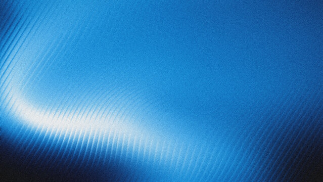 Abstract blue wave background with light streaks. Modern digital texture with glowing lines. Futuristic gradient backdrop for tech presentations.