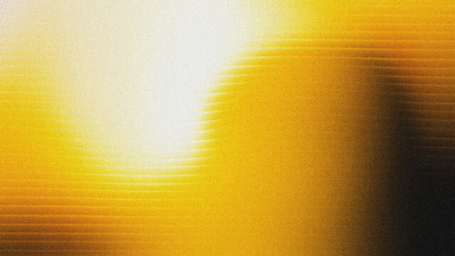 Bright buttercup yellow backdrop, soft radiant glow, dense granular texture, subtle horizontal scan lines, dark sepia vignette, ideal for modern displays.