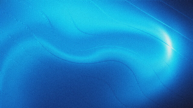Electric blue current, a luminous soft-focus gradient with flowing wave patterns and fine digital speckle texture, subtly diffusing to deep midnight tones, ideal for modern digital backgrounds.