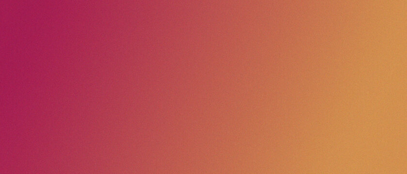 Soft gradient transitions blend magenta to amber. Pixelated texture adds modern digital character.