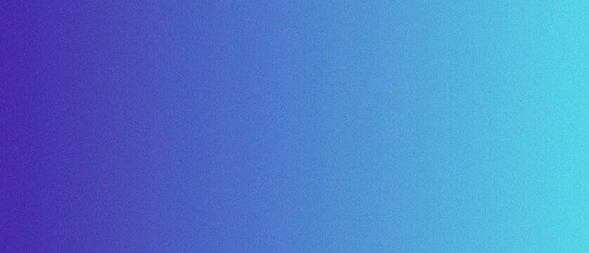 Soft gradient transitions from deep purple to bright cyan. Digital texture adds subtle grain to smooth color shift.