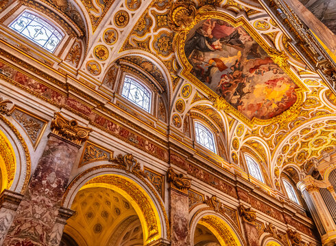 Saint Louis des Francais church, Rome, Italy