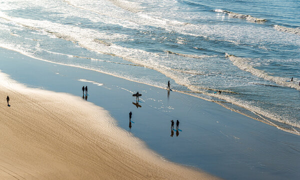 Praia das Ast&uacute;rias, Guaruj&aacute;, S&atilde;o Paulo, Brasil