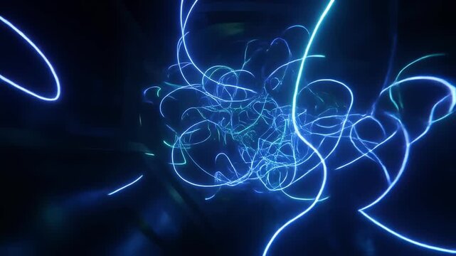 bioluminescent jellyfish swimming in dark ocean currents