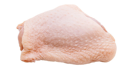 Raw chicken thigh with skin © Andrei