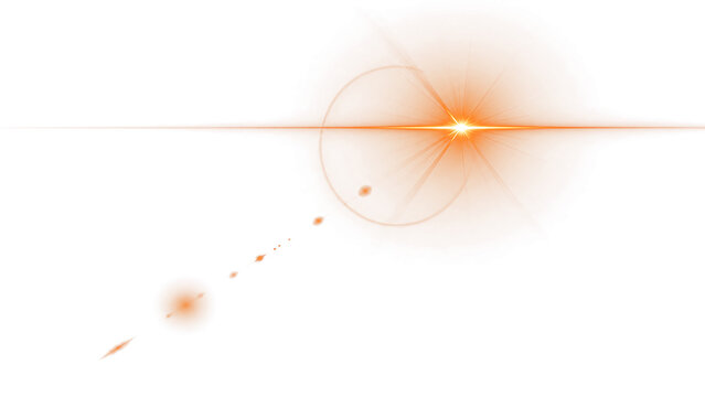 Light Effect PNG Transparent Bright Ray Flash Glow Beam Realistic Graphic Element.
