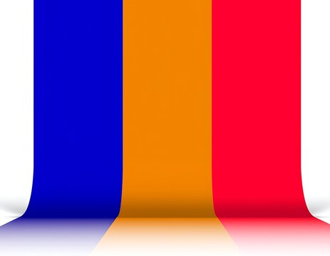 Colorful Vertical Stripes Background Design.