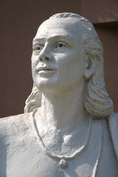 Statue of Aryabhata Indian Astronomer