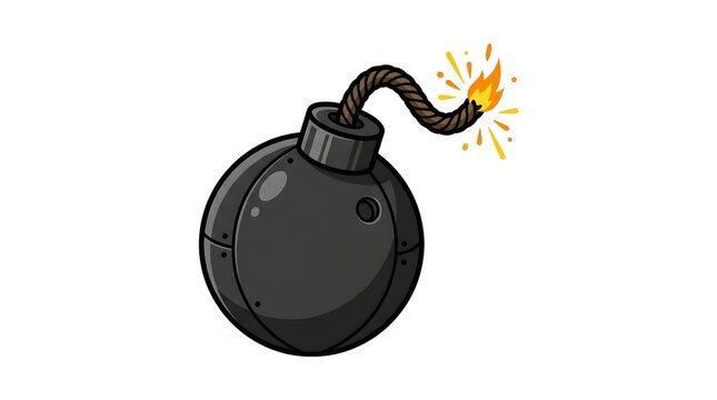 black bomb with a bomb