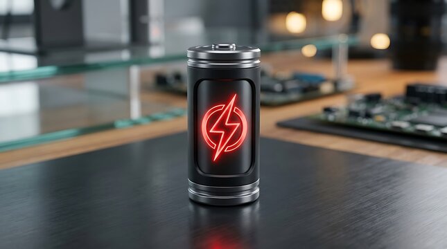 Close-up of a red Coca Cola can on a table.