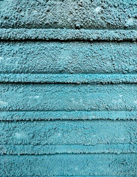 Blue rough wall texture concrete surface background