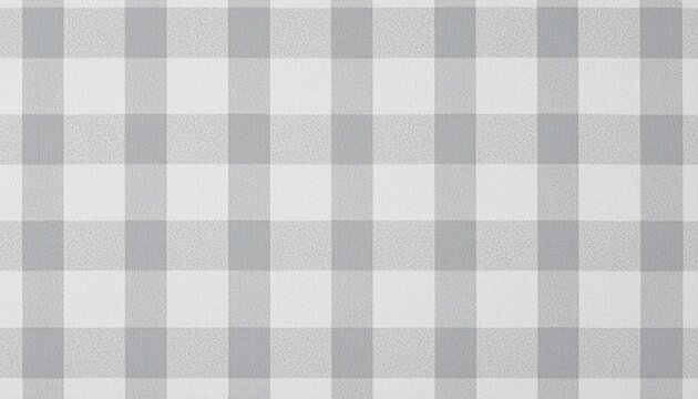 Gray gingham fabric textured background