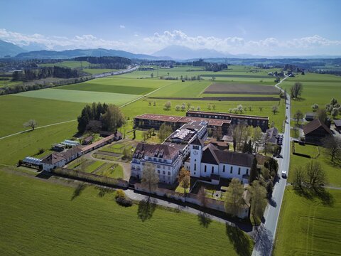 Holy Cross Abbey of the Benedictine Sisters, Lindencham, Cham, Canton of Zug, Switzerland