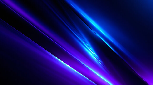 Abstract Futuristic Blue and Purple Light Background
