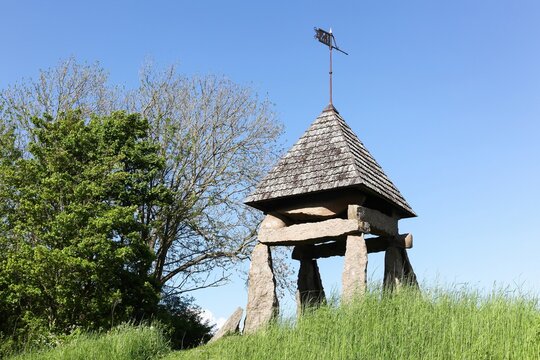 Bell tower in the district of Hasseris in Aalborg, Denmark