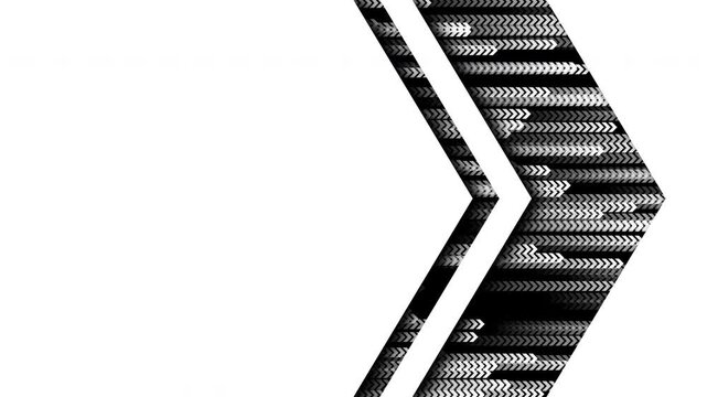 Black and white minimalist title text image background dynamic video material