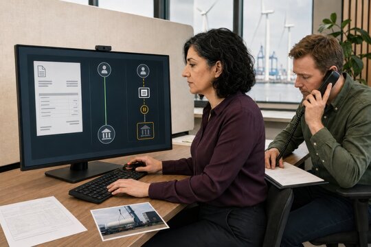 finance professionals stop an automated ai agent from paying a fraudulent invoice, independently calling the supplier and checking recipient details before authorizing the transaction