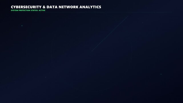 Cybersecurity dashboard displaying network analytics, 81 percent system integrity, and real-time telemetry on dark digital interface.
