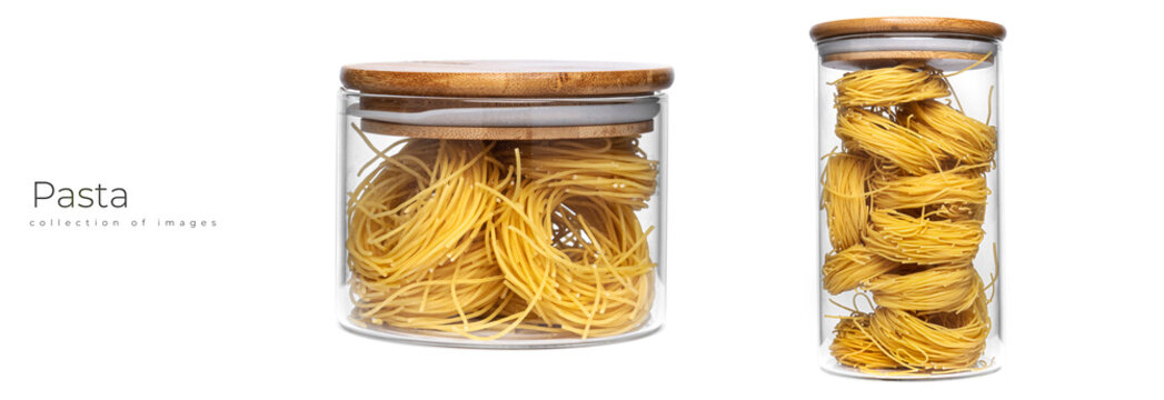 Pasta isolated on white background. High quality photo