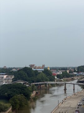 view of Heavenly Dragon Village (Dragon Paradise Park Suphanburi Thailand)