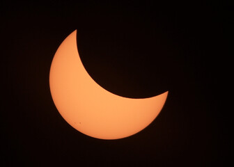 total eclipse of the sun - transit of moon © Jim