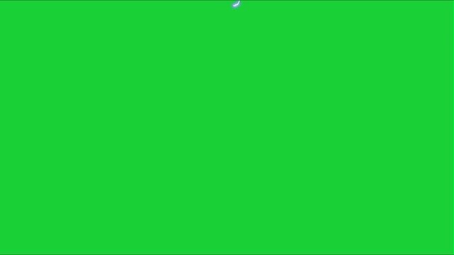 Footage of a lightning strike, with a green screen background. Lightning flashes are suitable for transitions, intros, slides, highlights, content, cinematics, etc.