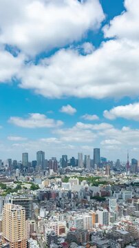東京風景　タイムラプス