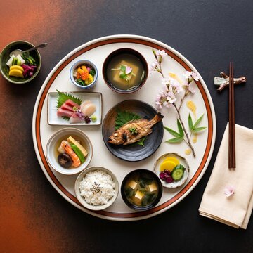 Kaiseki: Japan&rsquo;s Multi-Course Haute Cuisine With 8&ndash;14 Seasonal Small Dishes Served in a Strict Sequence, From Appetizer and Sashimi to Rice and Dessert
