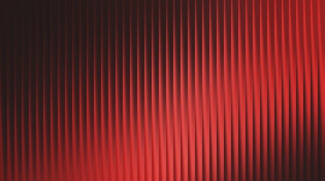 Abstract red vertical lines background. Modern dark gradient texture with striped pattern.