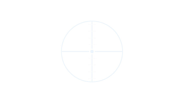 CT scan planning crosshair with slice indicator rings. Isolated transparent PNG crosshair overlay for Photoshop and video.