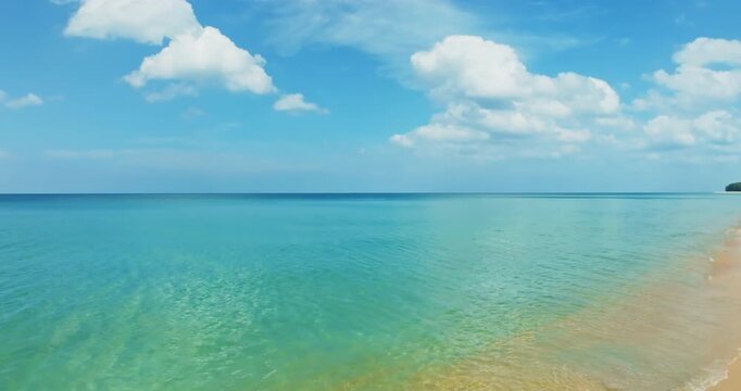 Aerial view amazing waves sea surface view nature ocean waves background