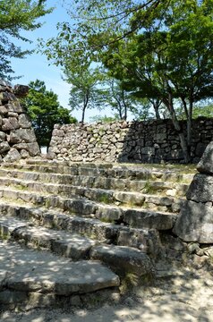 洲本城跡 本丸虎口