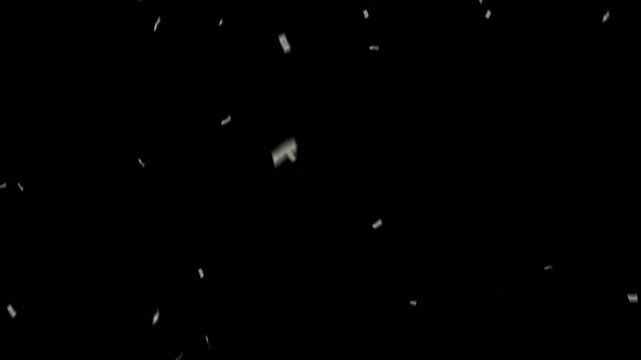 cash explosion flying banknotes motion
