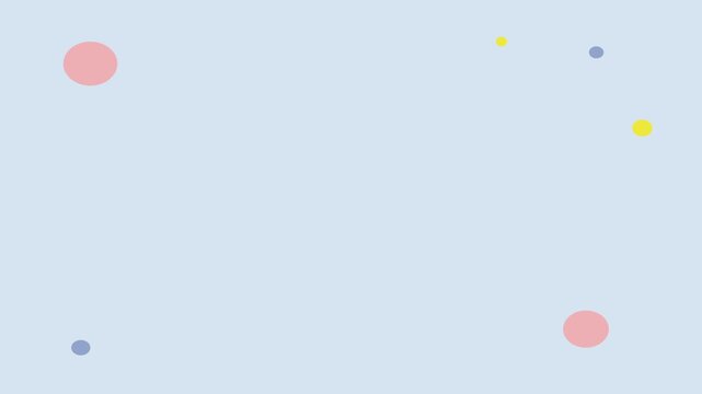 simple light blue background with white in the middle and there are wave ornaments and small circles