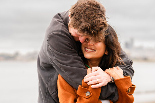 married couple casual portrait 