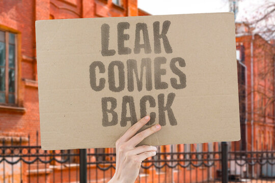 "Leak Comes Back" A recurring problem under the sink won't stop. PLUMBING. RECURRING. LEAK. REPAIR. FRUSTRATION.